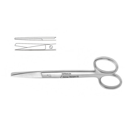 Canine Ear Cropping Scissors Straight
