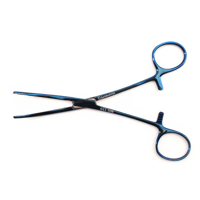 Carmalt Forceps Color Coated 6 1/4 inch Curved
