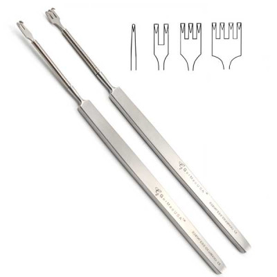 Dermal Retractors Sharp Prong