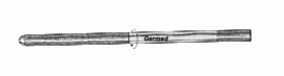 Miniature Blade Handle w/self locking chuck, size 3 3/4 inch, round knurles.