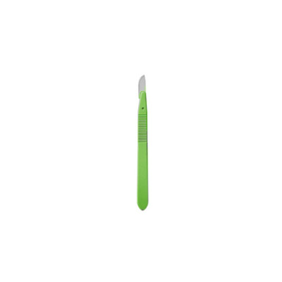 Sterile Surgical Blades, Box of 100, Stainless Steel, Size 9