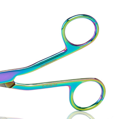 1 GERMAN Lister Bandage Nurse Scissors 5.5 Multicolor Pattern,Top