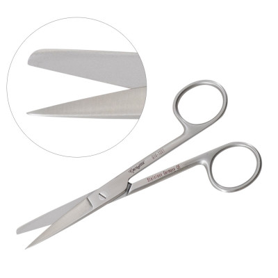 Operating Scissors Sharp Blunt Straight 5 1/2 inch