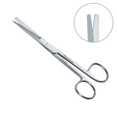 Deaver Scissors Straight Blunt Blunt 5 1/2 inch