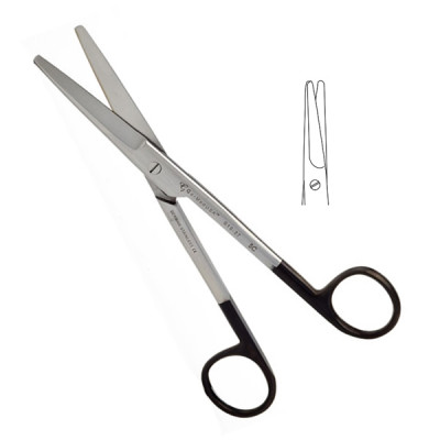 Mayo Dissecting Scissors SuperCut Straight 5 1/2 inch