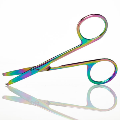 Spencer Stitch Scissors 3 1/2 inch Rainbow Coated