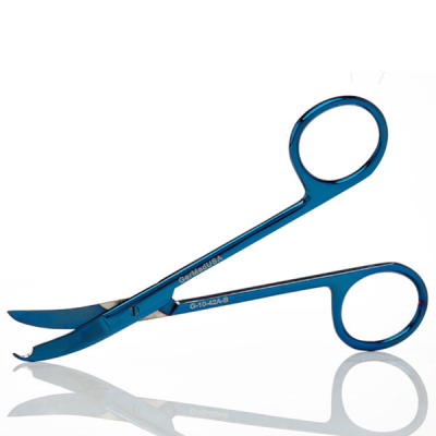 Northbent Stitch Scissors 4 1/2 inch Blue Coating