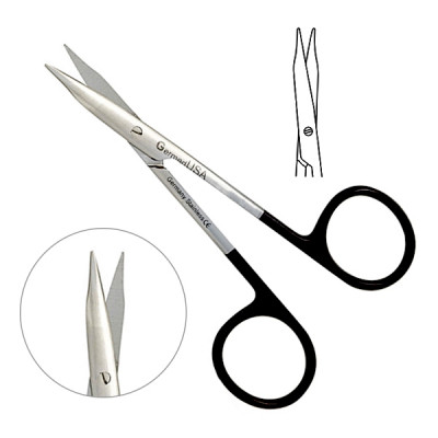 Stevens Tenotomy Scissors SuperCut Straight 4 1/4 inch - Blunt Tips
