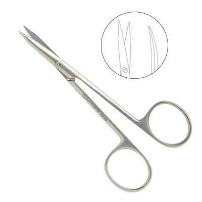 Stevens Tenotomy Scissors Curved 4 1/4 inch - Blunt Tips