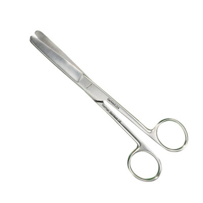 Canine Ear Cropping Scissors - Curved Blunt / Blunt