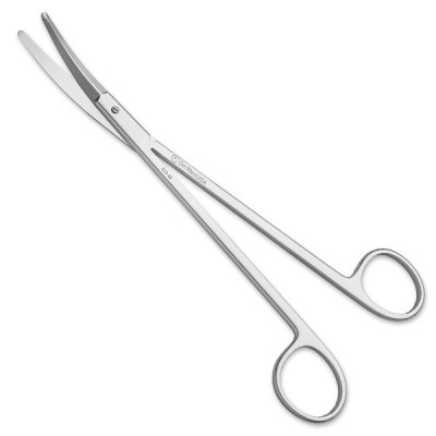 Prince Tonsil Scissors Curved 7 inch