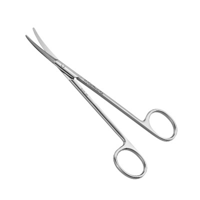 Glassman Dissecting Scissors 7 inch Slightly Curved Tips
