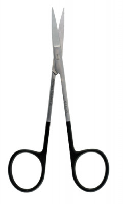 Iris Dental Gum Scissors 4 1/2 inch, Curved, SuperCut