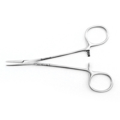 Mosquito Hemostatic Forceps, 5 inch, Straight, Left Hand