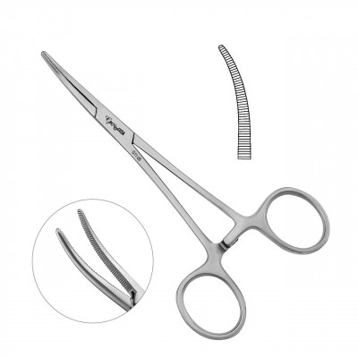 Crile Hemostatic Forceps Curved 5 1/2 inch