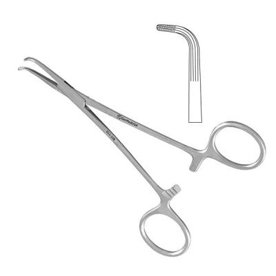 Mixter Hemostatic Forceps 9 inch Fully Curved Serrated