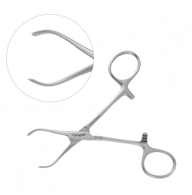 Lorna Non Perforated Towel Clamp 5 1/4 inch