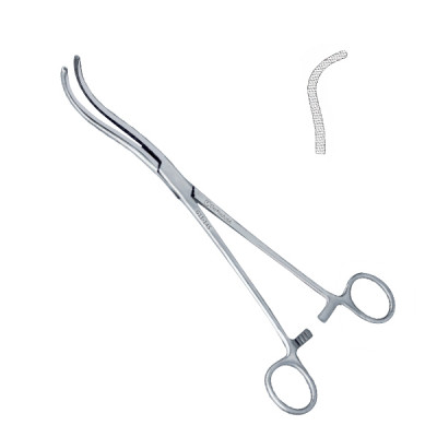 Gray Cystic Duct Forceps 7 inch - Set Of Two Serrated