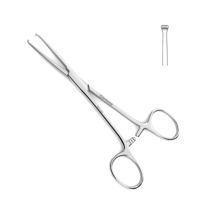 Baby Allis Tissue Forceps 5 inch Extra Delicate