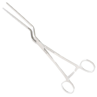 Brunner Intestinal Forceps 9 1/2 inch Longitudinal Serrated