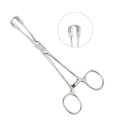 Ferguson Tenaculum Forceps Straight 6 3/4 inch