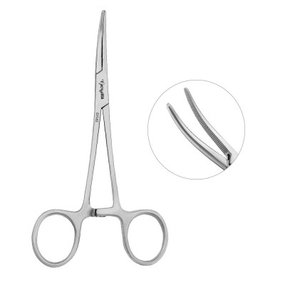 Coller Crile Forceps Curved 6 1/4 inch