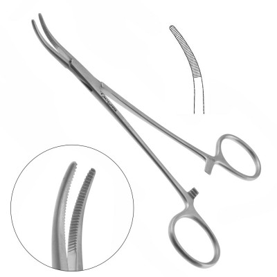 Providence Hospital Hemostatic Forceps Curved 5 1/2 inch