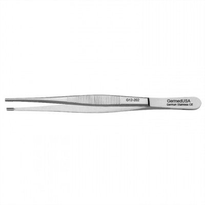 Brown Tissue Forceps Side Grasping 8x8 Teeth 10 inch