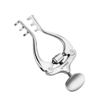 Jansen Mastoid Retractor 3x3th Blunt 3 1/4 inch