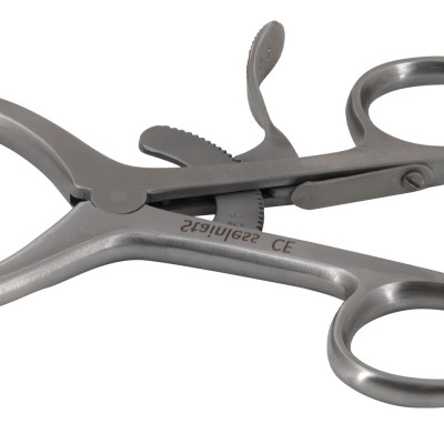 Beckman Weitlaner Retractor 12.75 7x7 Prong Sharp Surgical Instruments Beckman Weitlaner Retractor 12.75 7x7 Prong Sharp Surgical Instruments