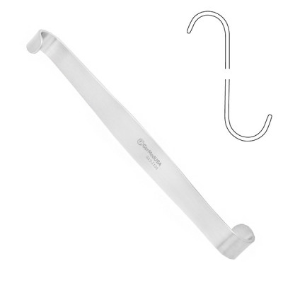 Luer Retractor S-shape Double Ended 5 1/2 inch