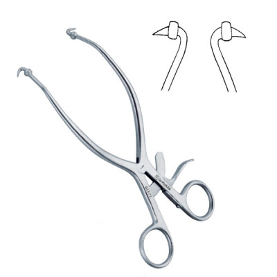 Gelpi Retractor 7 1/2 inch Sharp Ball Tip