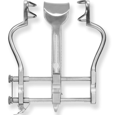 Balfour Abdominal Retractor 5 1/4 inch Spread 2 inch x 1.65 inch Blade