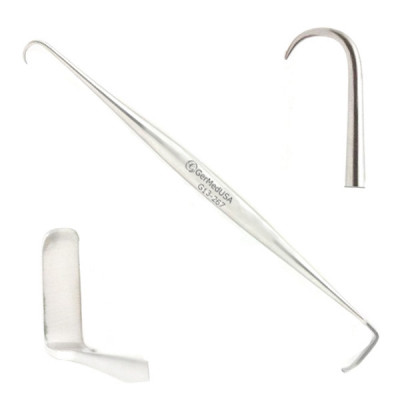 Meyerding Skin Hook and Retractor Double Ended 6 1/4 inch
