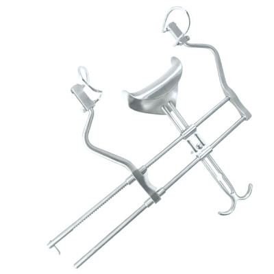 Balfour Abdominal Retractor 14 inch Spread with Ratchet Bar