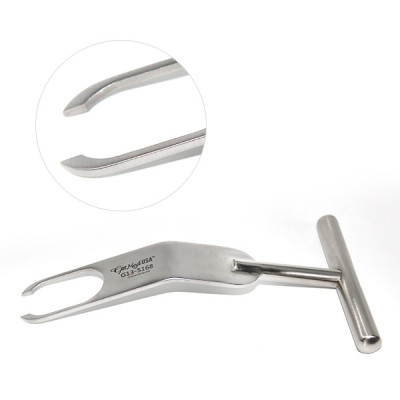 Fukuda Type Half Ring Retractor 7.25” (18.4cm) Blade Width 1.25” (32.5mm) Blade End Gap 0.675” (17.1mm)