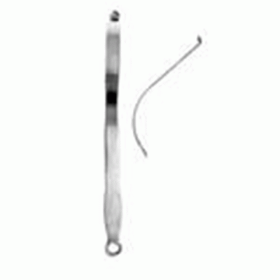 Hohmann Retractor 6 1/2 inch 4mm Tip Angled