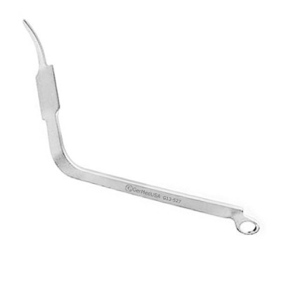Hohmann Retractor 9 1/2 inch Length 7 inch Handle to Bent 40mm Right Angle