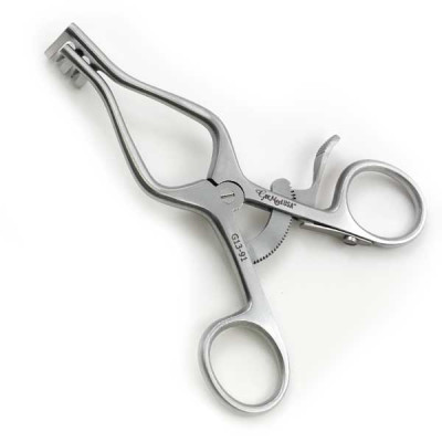 Weitlaner Retractor 4 inch 2x3 Sharp Prongs