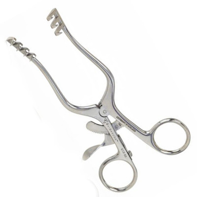 Weitlaner Retractor 5 1/2 inch 3x4 Sharp Prongs