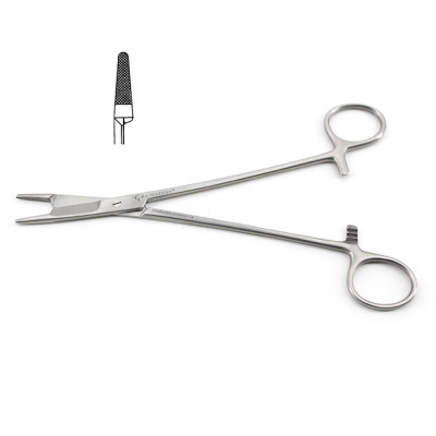 Olsen Hegar Needle Holder Scissors Combination 7 1/4 inch