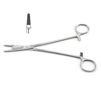 Olsen Hegar Needle Holder Scissors Combination 6 1/2 inch
