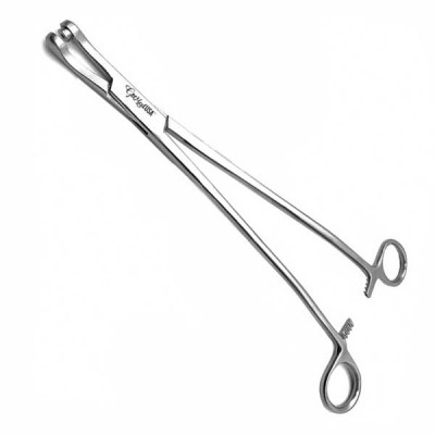 Thomas Gaylor Cervical Forceps Angled Shanks 9 1/2 inch