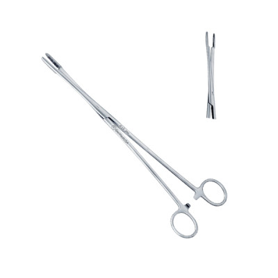 Polypus Forceps Angled Shanks Narrow Jaws Size 10 1/2 inch