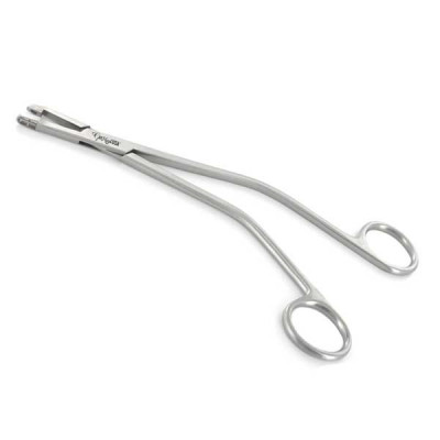 Schubert Uterine Biopsy Forceps 8 1/2 inch - Curved