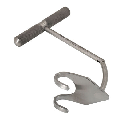 Bill Traction Handle For Use With Any O.B Forceps Having Standard Handle