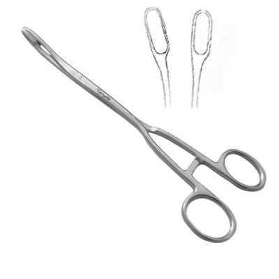 Winter Placenta Forceps Cup Jaws Straight Size 11 inch