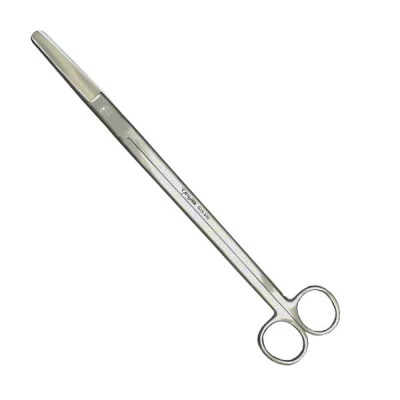 Dubois Decapitation Scissors Curved 10 1/2 inch - Blunt Points Heavy Pattern