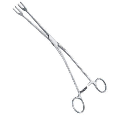 Millin Capsule Holding Forceps 10 inch U-shape Jaws with Overlap