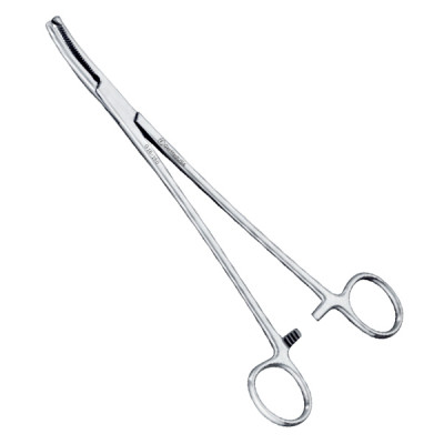 Wertheim Pedicle Clamp Curved 9 3/4 inch